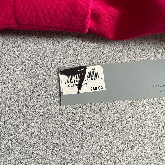 Classiques Entier Pink Two Way Back Zipper Dress NWT Size 4 - Picture 8 of 15